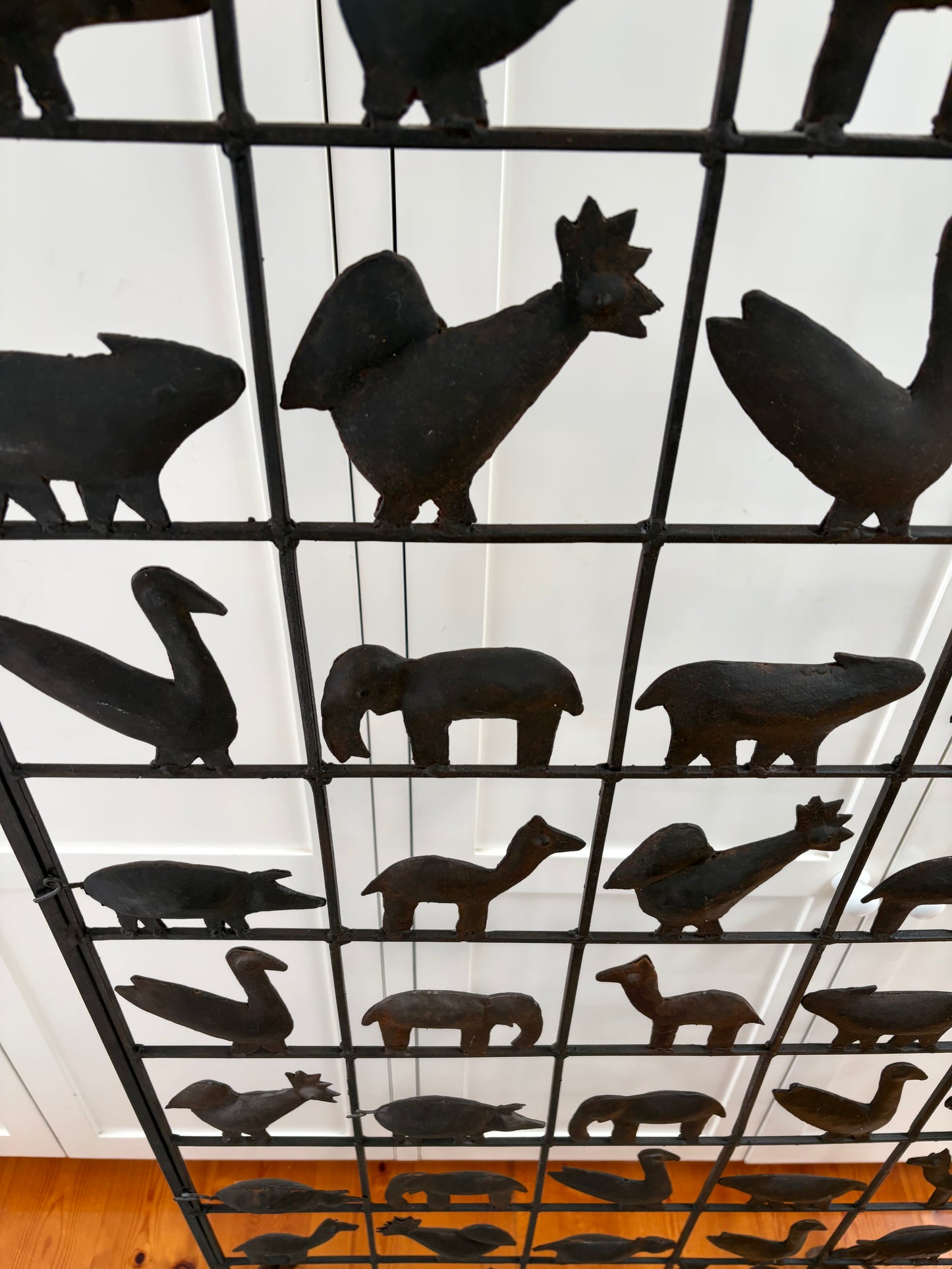 Jean Touret for Atelier Marolles Wrought Iron Room Divider