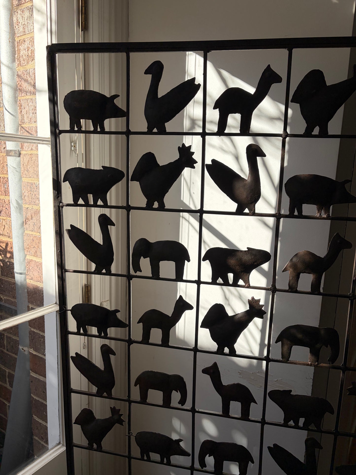 Jean Touret for Atelier Marolles Wrought Iron Room Divider