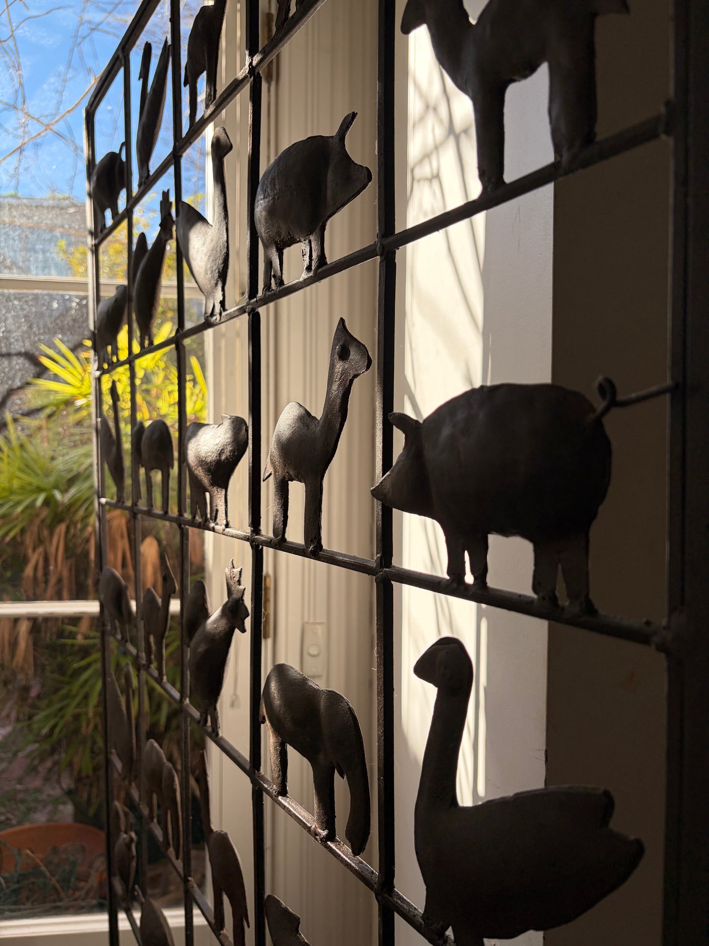 Jean Touret for Atelier Marolles Wrought Iron Room Divider
