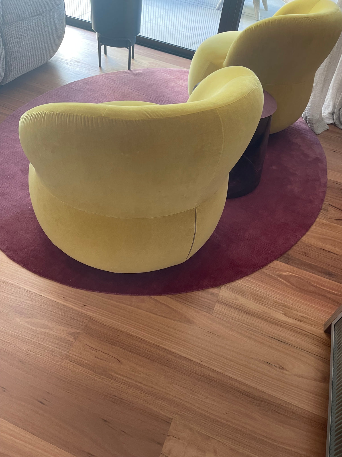 Jardan Joy Swivel Armchair - Two Available