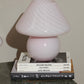 Large Pink Murano Mushroom Lamp - Two available