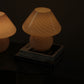 Large Pink Murano Mushroom Lamp - Two available