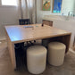 Large Oak Desk Square