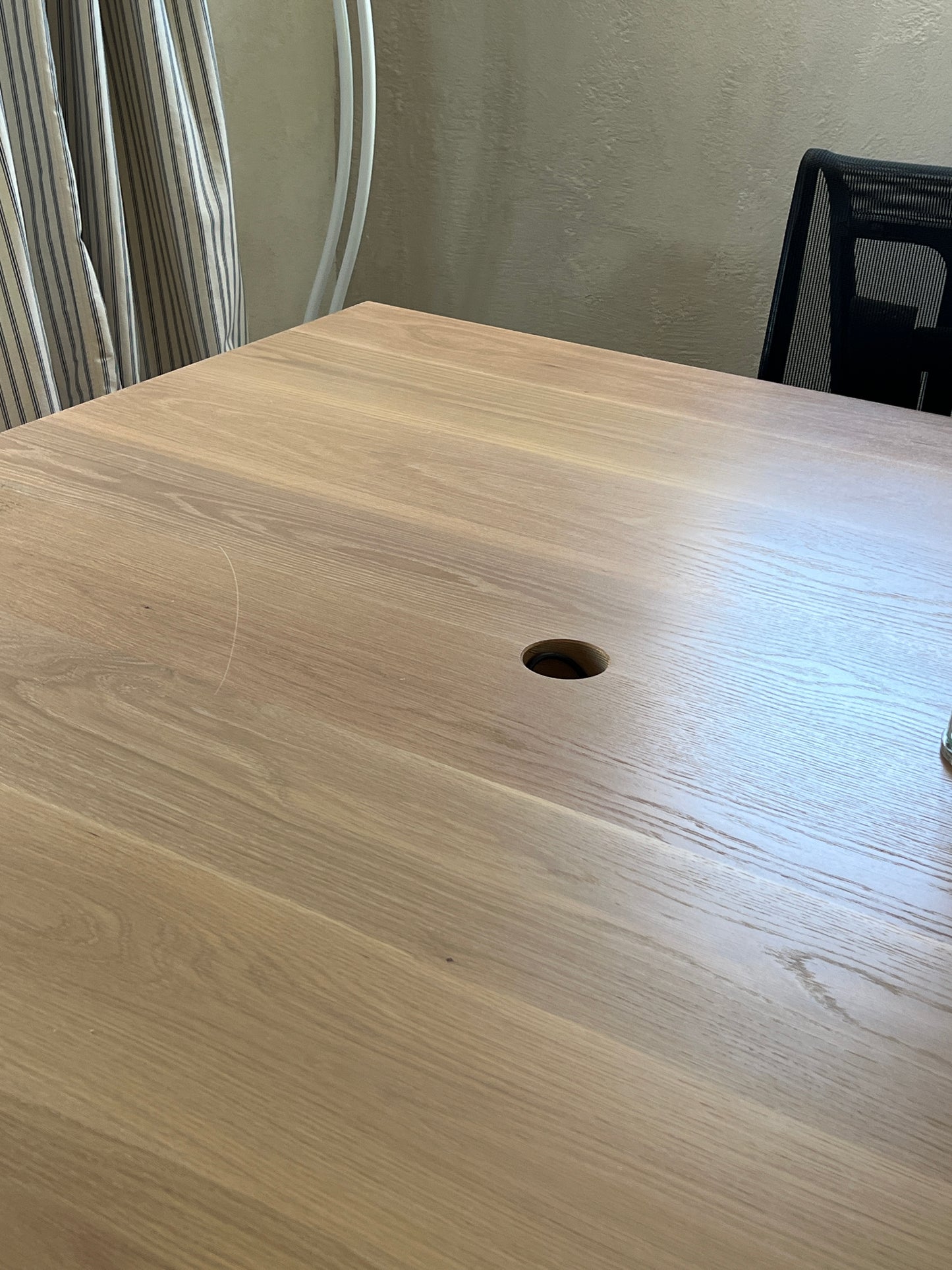 Large Oak Desk Square