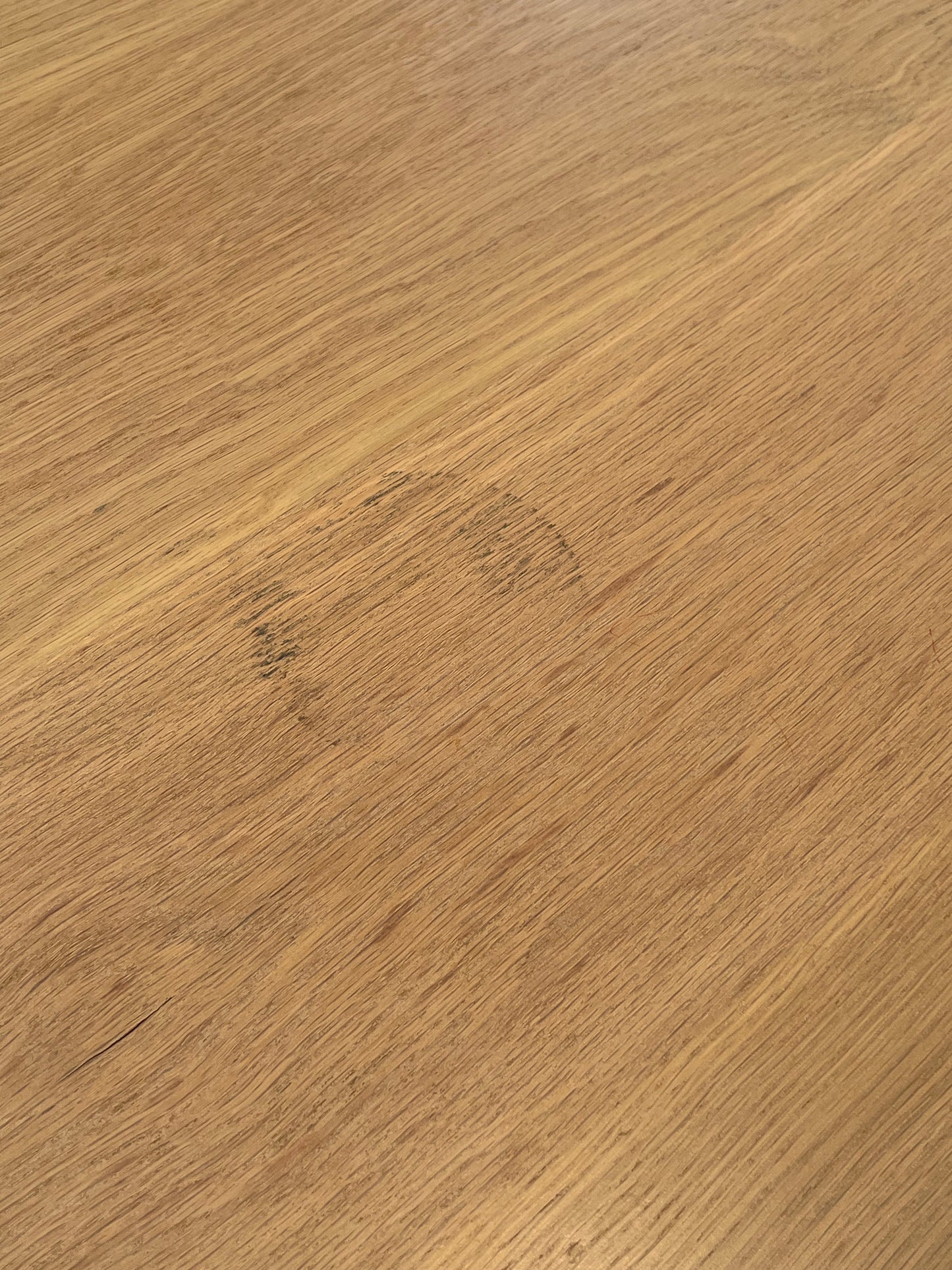 Large Oak Desk Left
