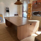 Large Oak Desk Left