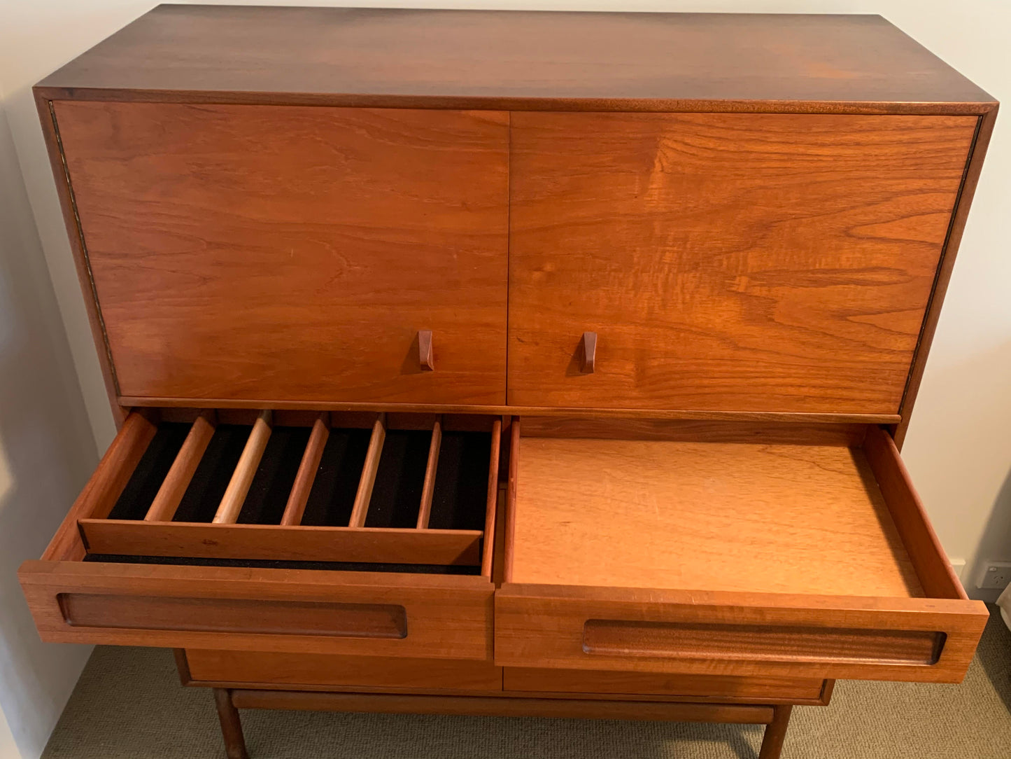 McIntosh Teak Drinks Cabinet