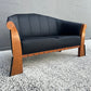 Michael Graves Postmodern Sofa in Birdseye Maple, USA 1980s
