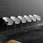 Set of 6 Orbit Chairs by Robby & Francesca Cantarutti for Sintesi