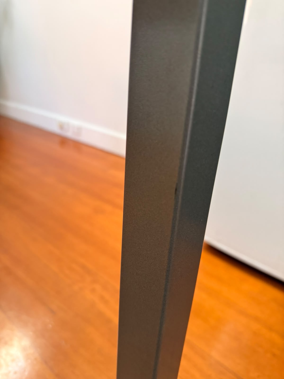 Rosa Portogallo Marble Dining Table with Powder-Coated Metal Base