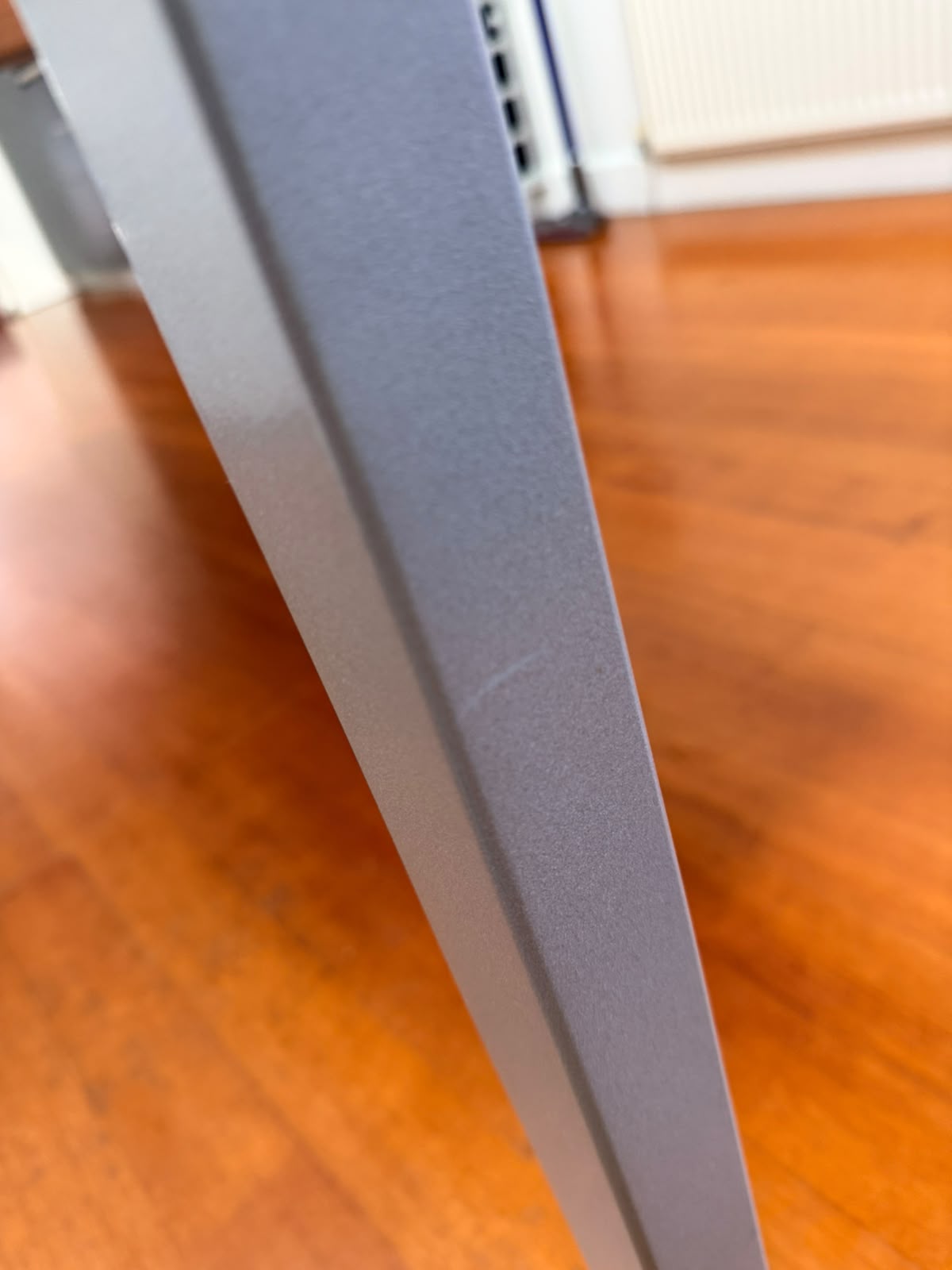 Rosa Portogallo Marble Dining Table with Powder-Coated Metal Base