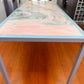 Rosa Portogallo Marble Dining Table with Powder-Coated Metal Base