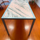 Rosa Portogallo Marble Dining Table with Powder-Coated Metal Base