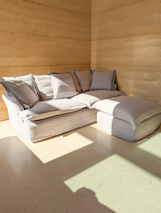 Maker and Son Song Sofa and Footstool