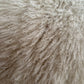 Mongolian Sheepskin Ottoman