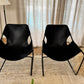 Pair of Paulistano Leather Arm Chairs Objekto