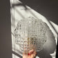 Vintage Murano Glass Flower Wall Sconce, Italy