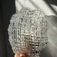 Vintage Murano Glass Flower Wall Sconce, Italy