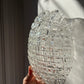 Vintage Murano Glass Flower Wall Sconce, Italy