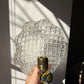 Vintage Murano Glass Flower Wall Sconce, Italy