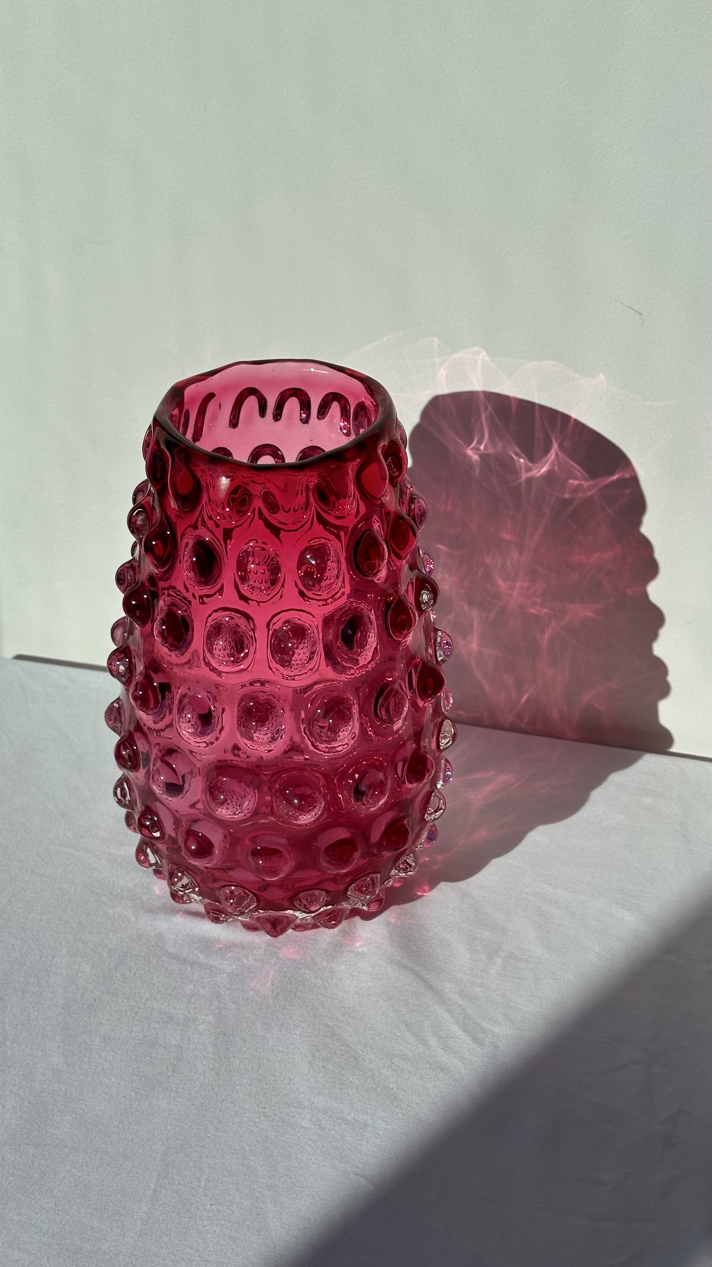 Pink Murano Vase