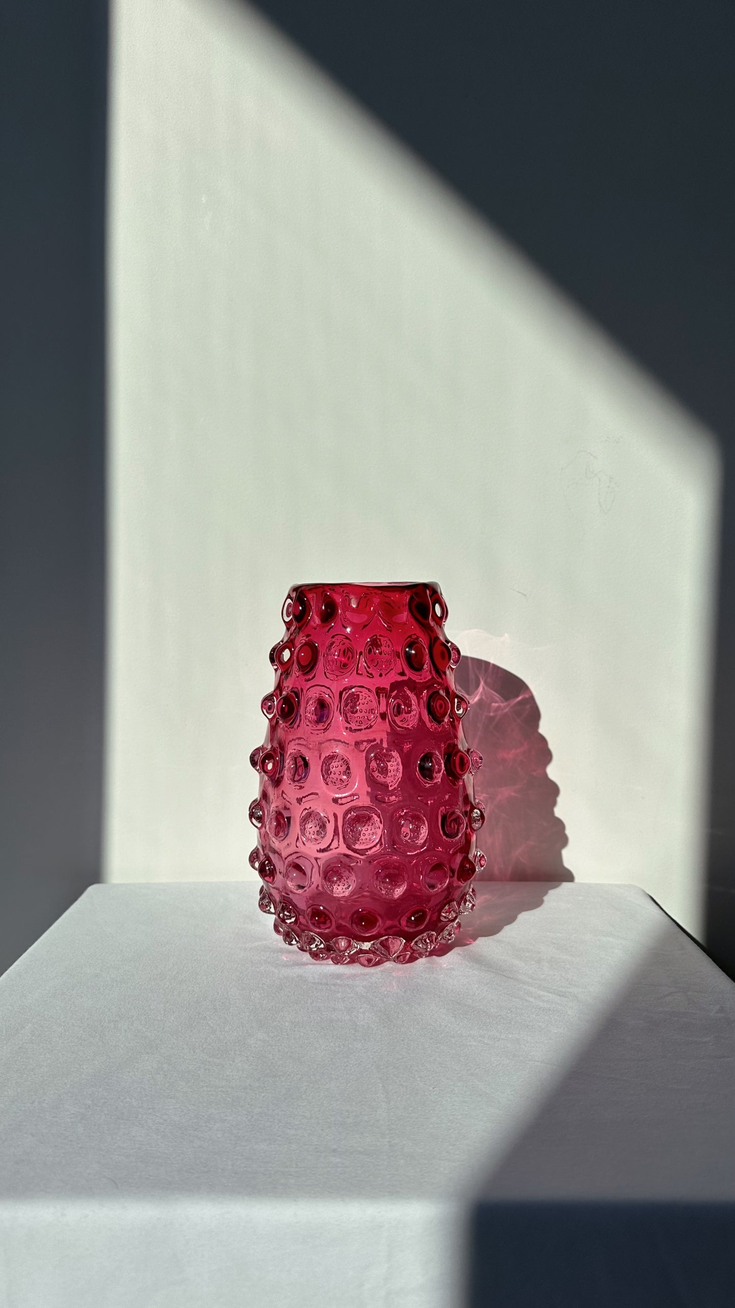 Pink Murano Vase