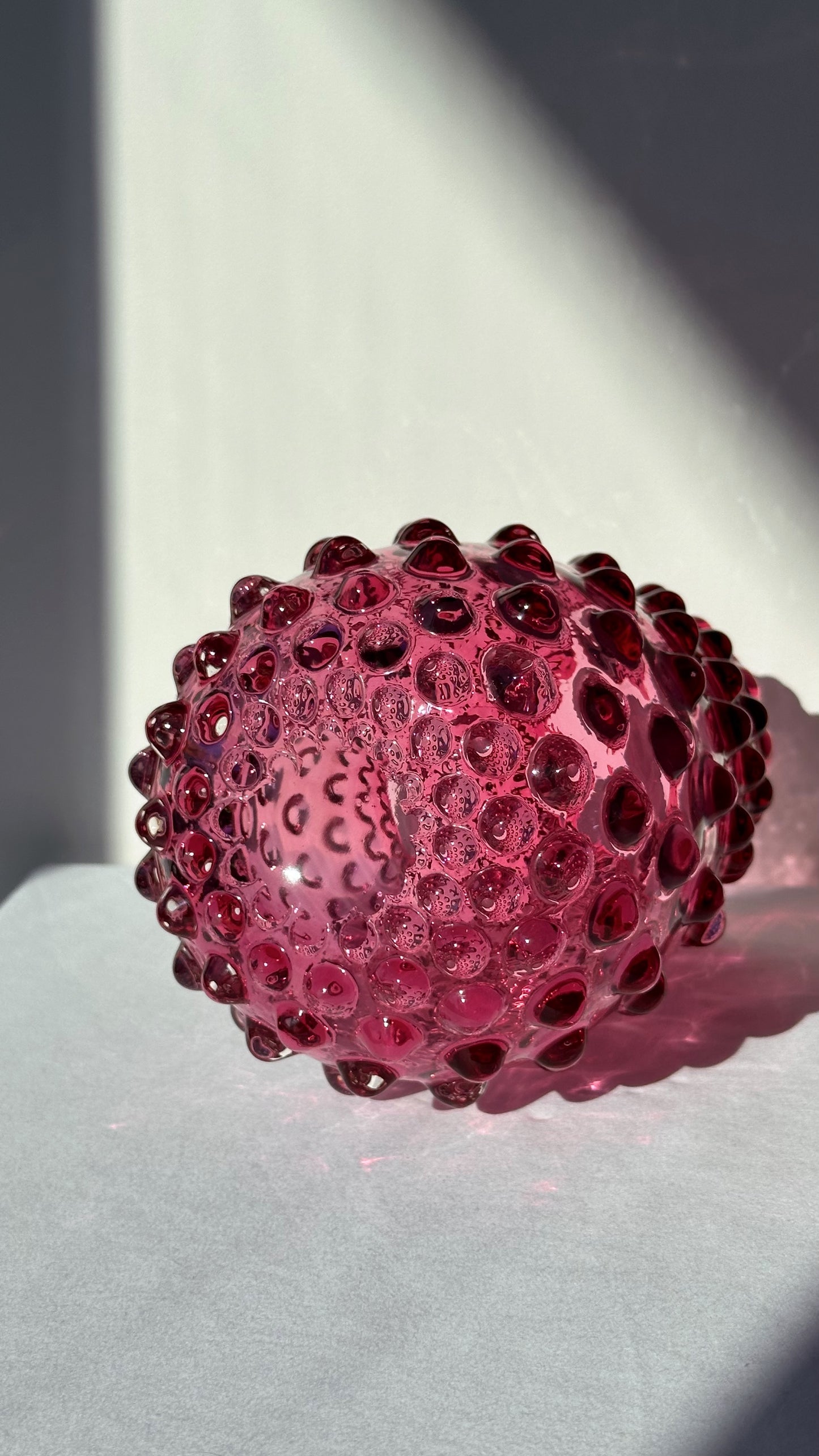 Pink Murano Vase