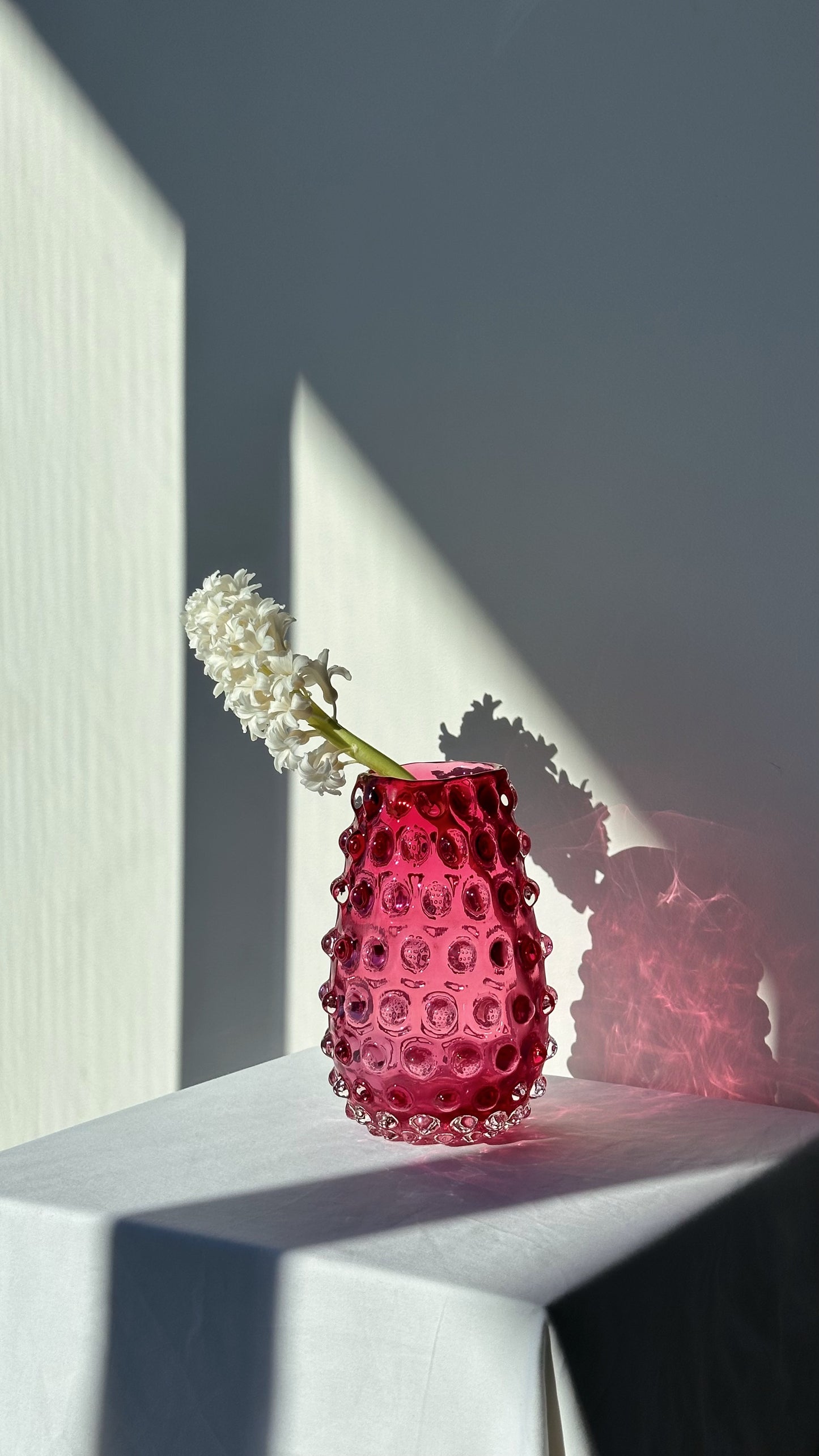 Pink Murano Vase