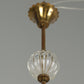 1940s Murano Barovier Triple Ceiling Light