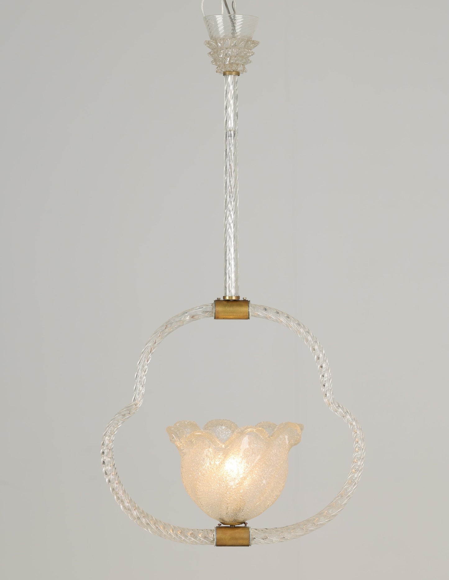 1940s Murano Barovier Ceiling Pendant - Cloud
