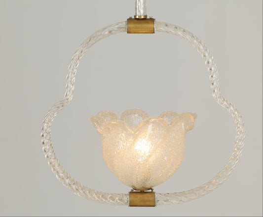 1940s Murano Barovier Ceiling Pendant - Cloud