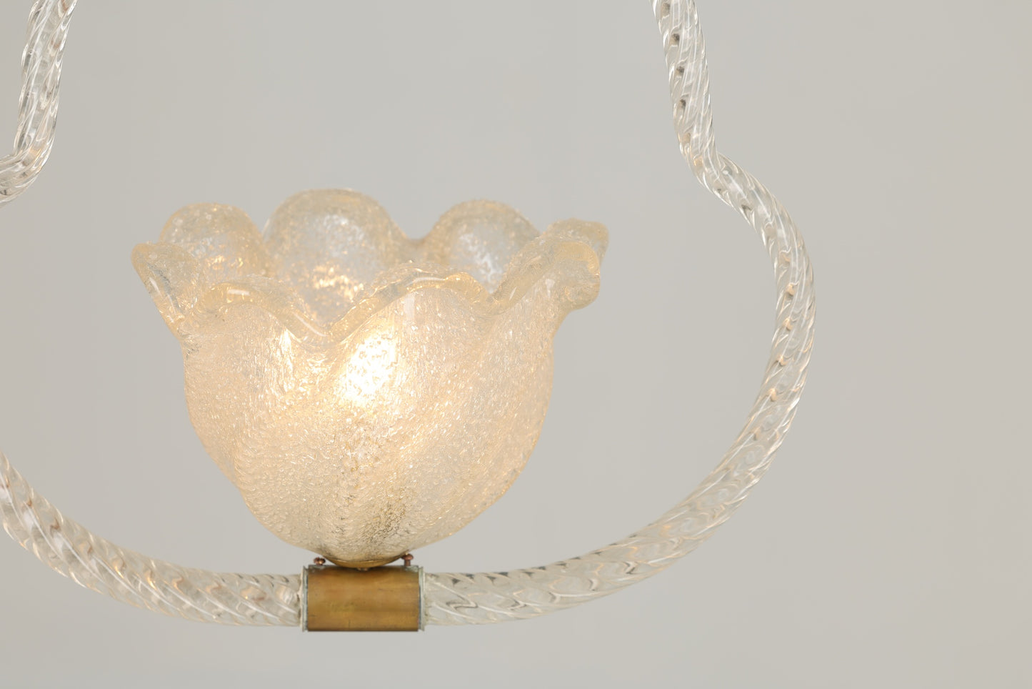 1940s Murano Barovier Ceiling Pendant - Cloud