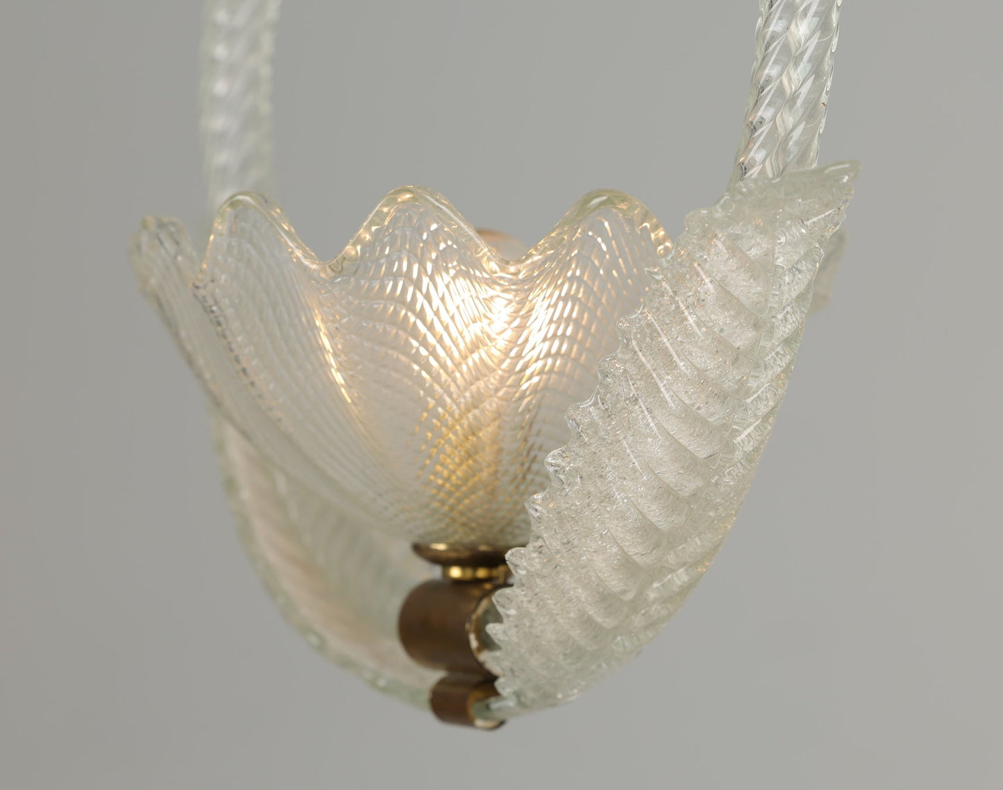 1940s Murano Barovier Ceiling Pendant - Flower