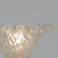 1940s Barovier Murano Glass Pendant - Frill Bowl