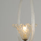 1940s Barovier Murano Glass Pendant - Frill Bowl