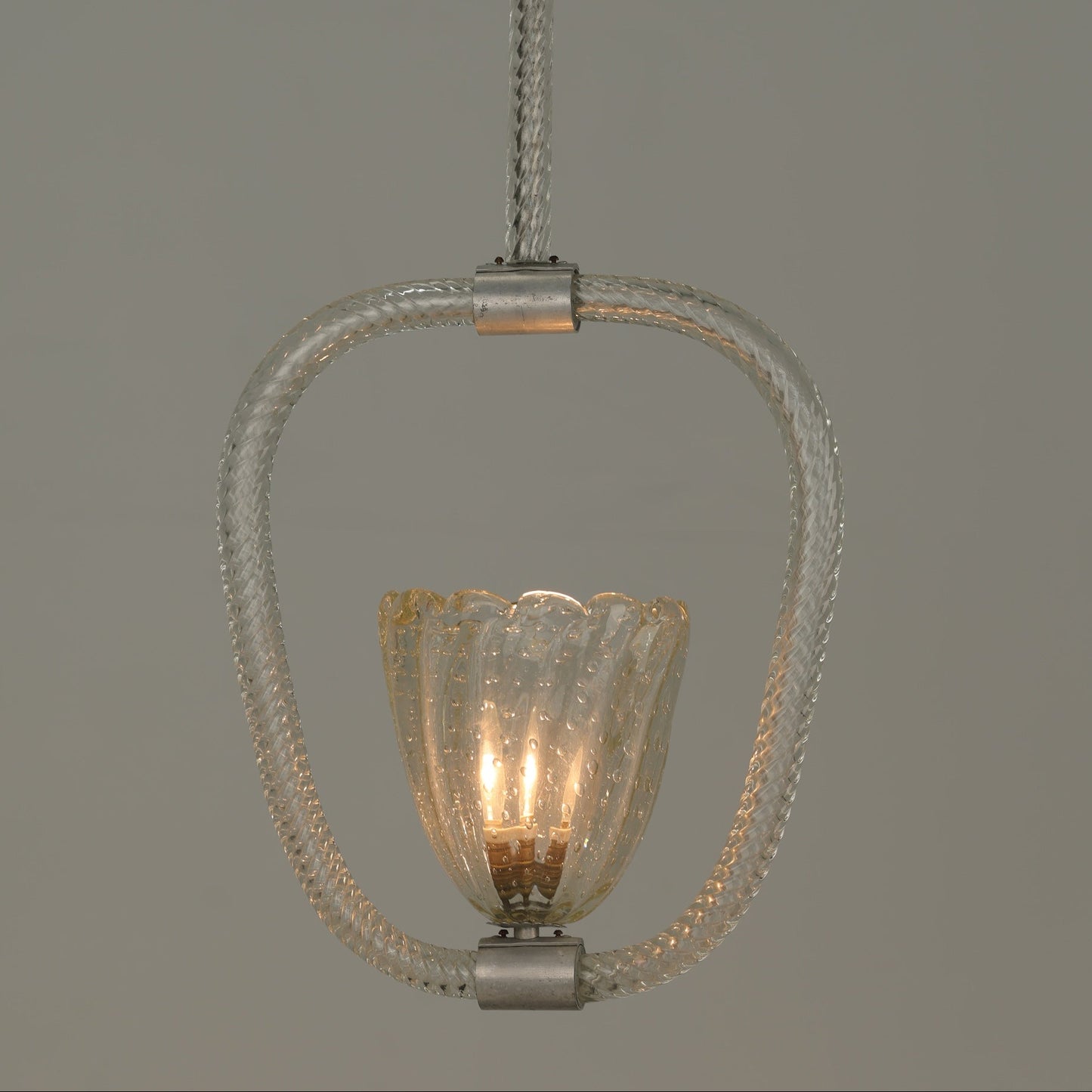 1940s Murano Barovier Ceiling Pendant - Bullicante