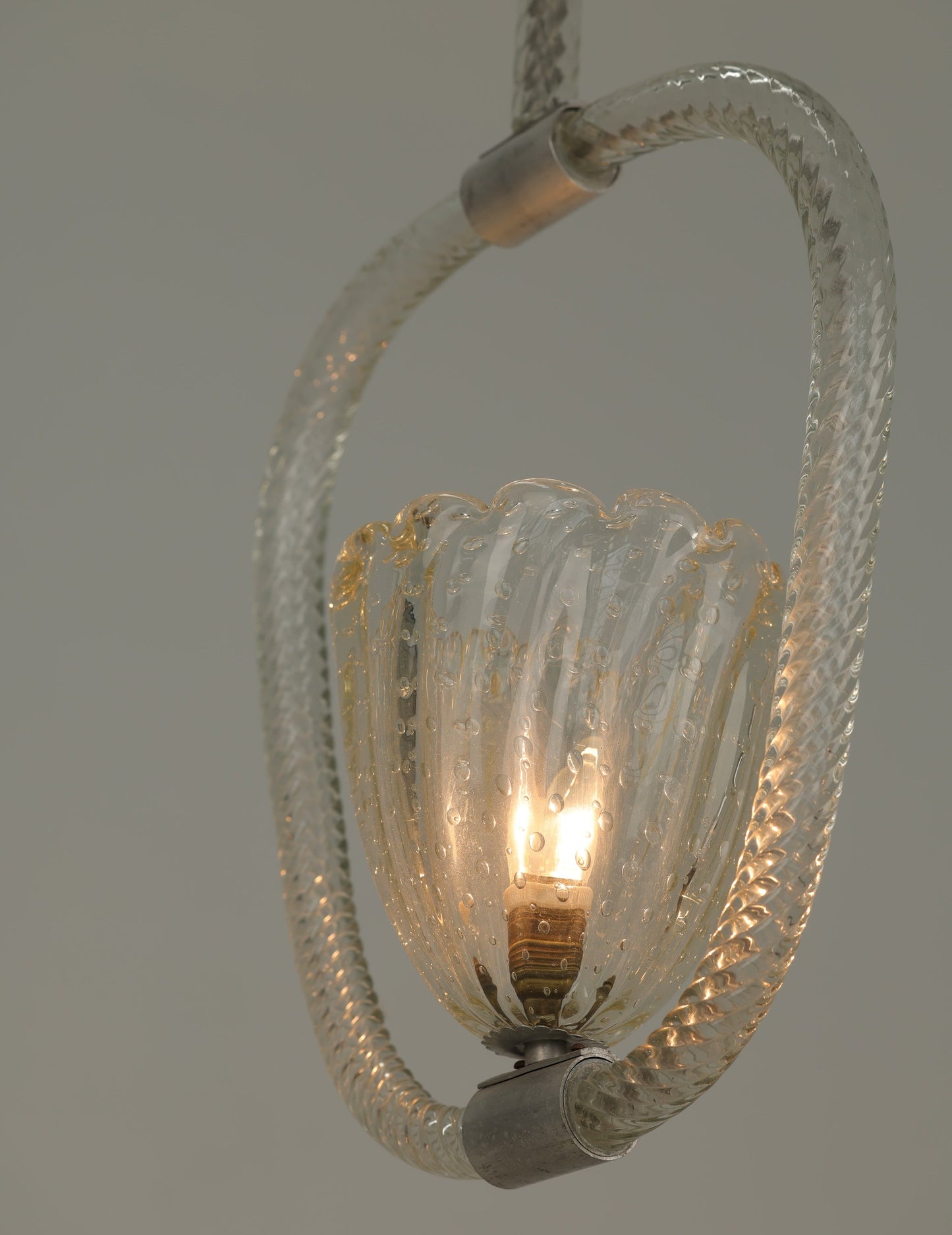 1940s Murano Barovier Ceiling Pendant - Bullicante