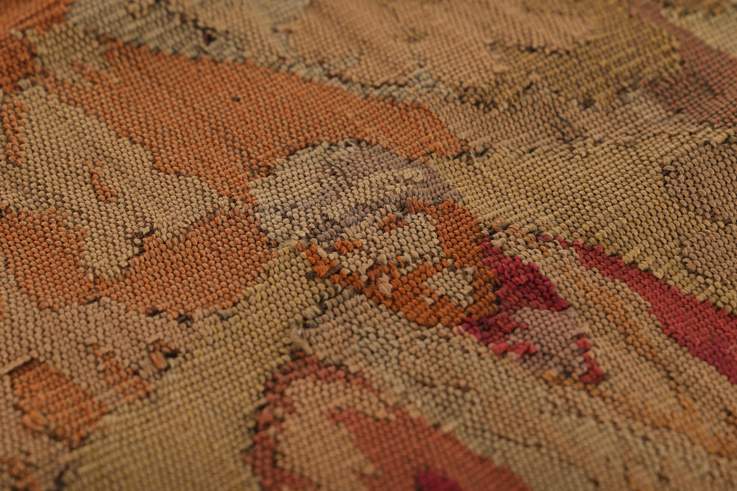 Large-Scale 1800s Sicilian Tapestry