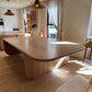 Large Oak Desk Right