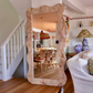 The Norma Constance Marble Floor Mirror