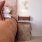 The Milia Mae Marble Side Table