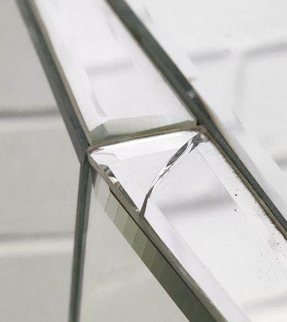 Facet Mirrored Drawers