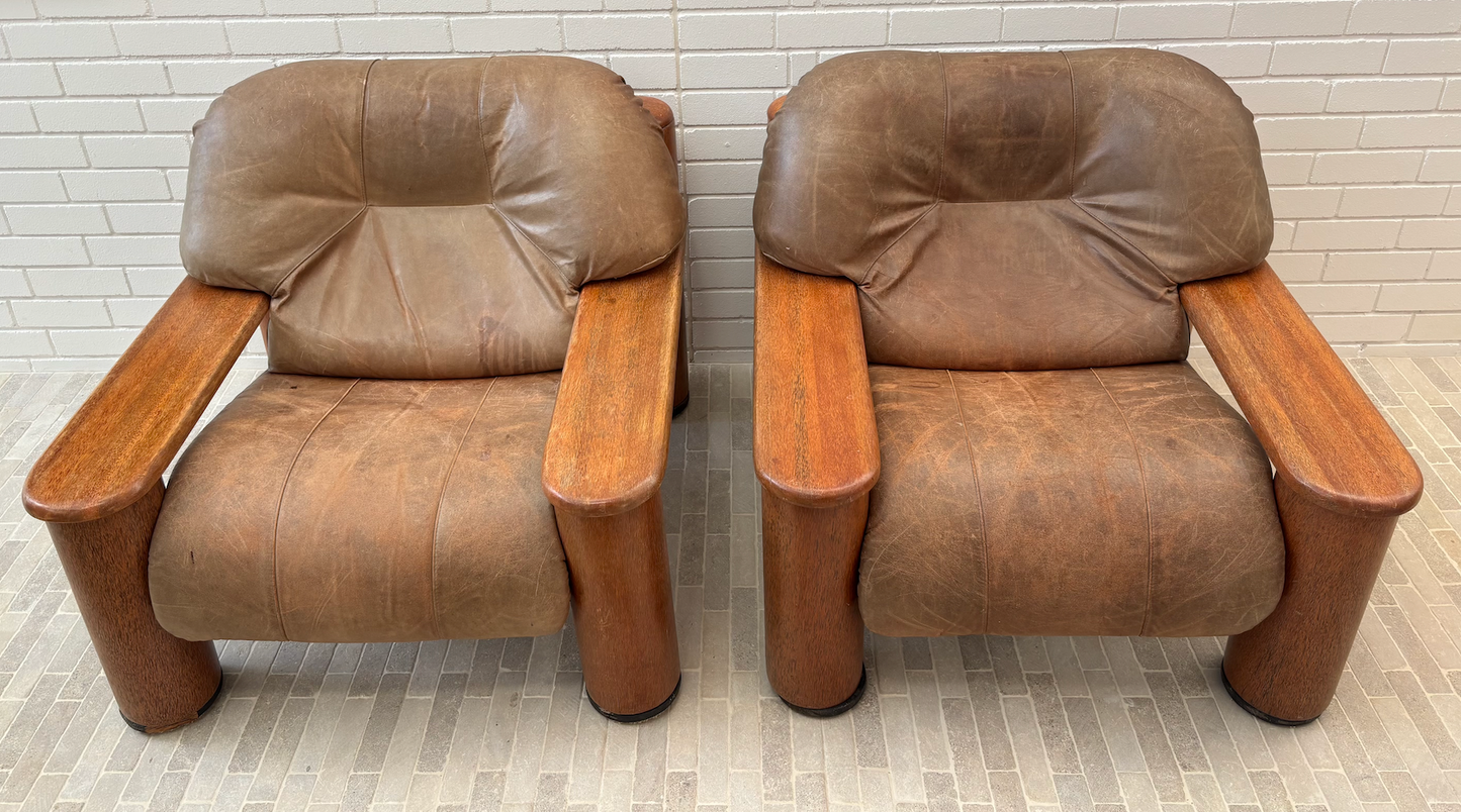 On Hold - Pacific Green ‘Hacienda’ Armchairs (pair)