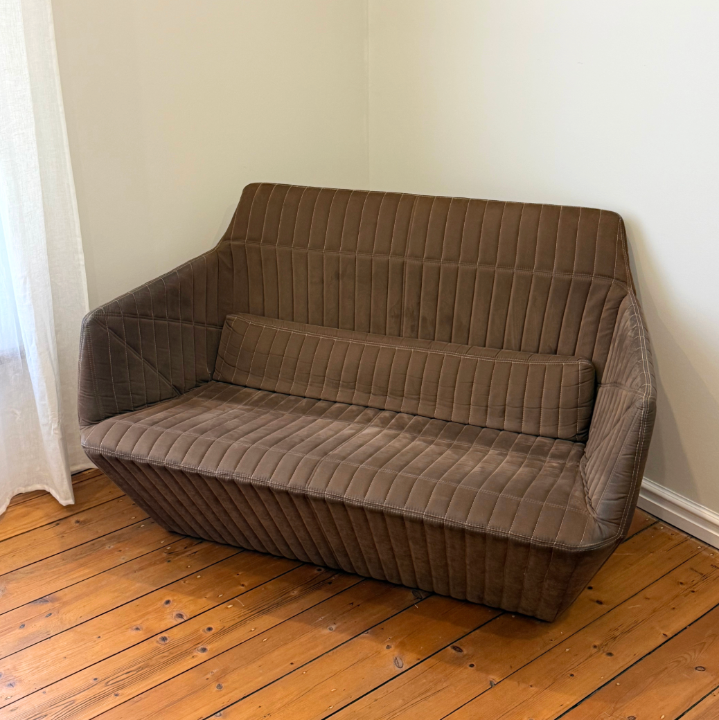 Ligne Roset Facett Two-Seater Settee & Footrest