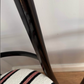 Pair of Black and White Chiavari Chairs, 1950s
