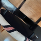 Pair of Black and White Chiavari Chairs, 1950s