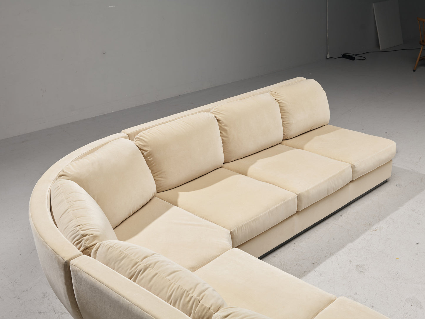 Willy Rizzo Sofa for Mario Sabot, 1970s Italy