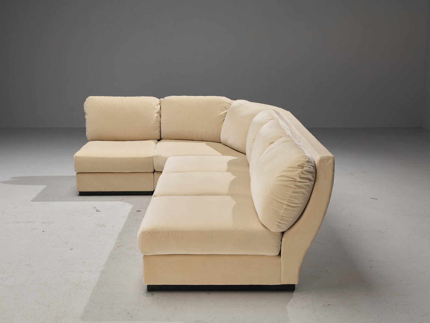 Willy Rizzo Sofa for Mario Sabot, 1970s Italy
