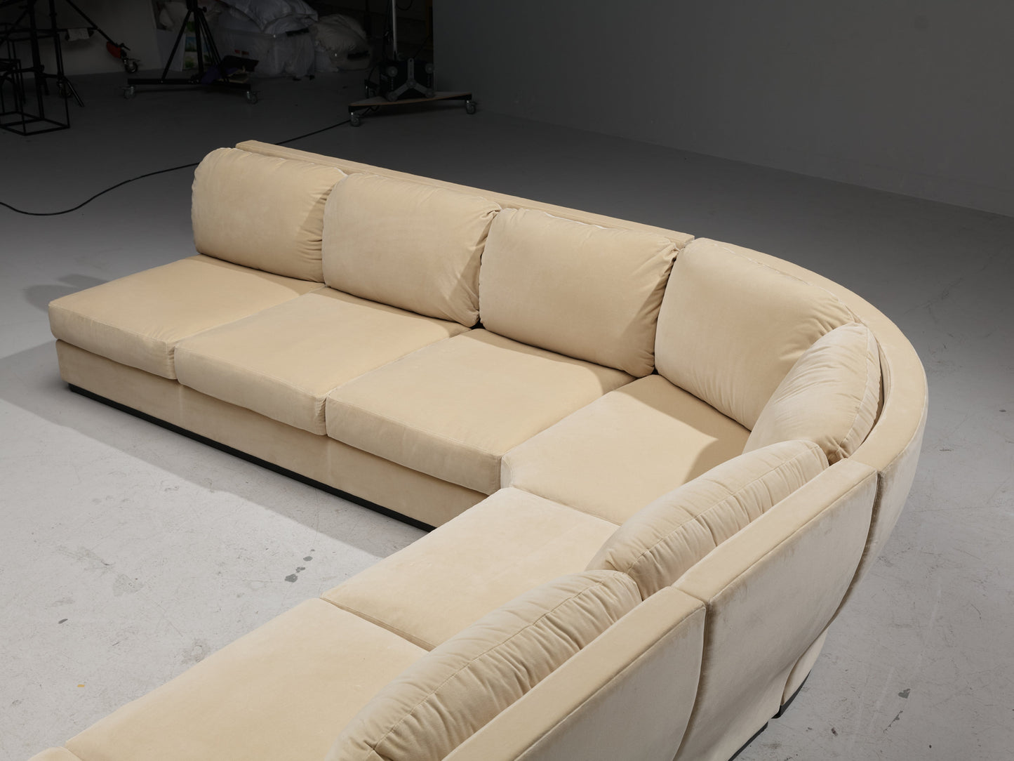 Willy Rizzo Sofa for Mario Sabot, 1970s Italy