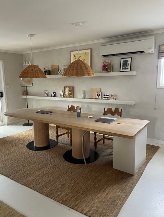 Solid Oak Desk by MAST Furniture